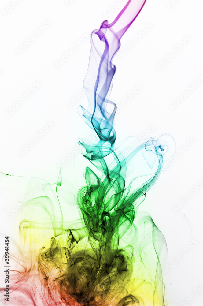 Fototapeta premium Wave and smoke background