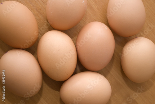 raw eggs