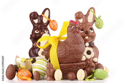 chocolate easter photo