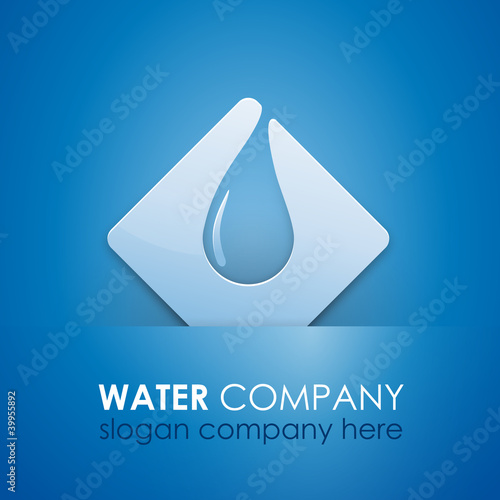 Logo safeguarding water # Vector