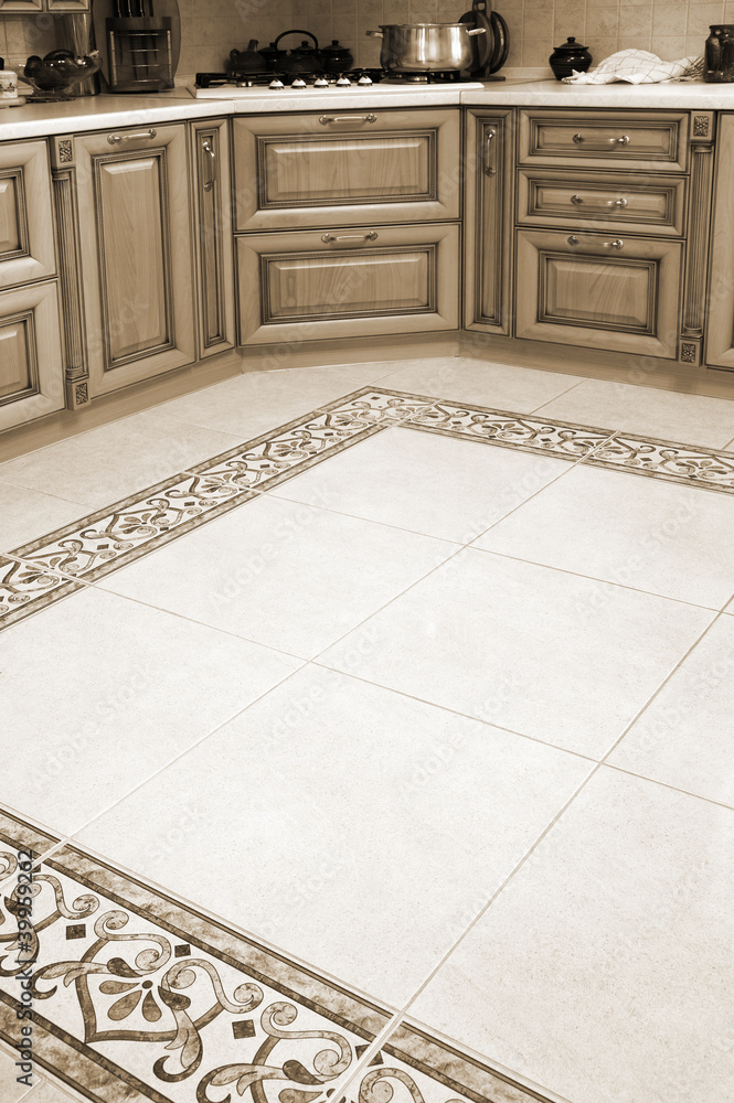 Beautiful marble floor