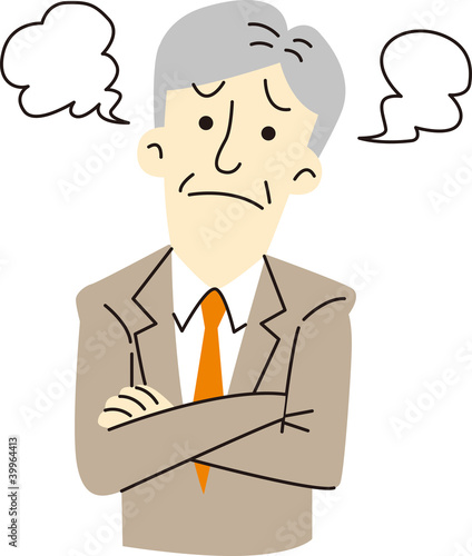 Wallpaper Mural ビジネスマン年配 Torontodigital.ca