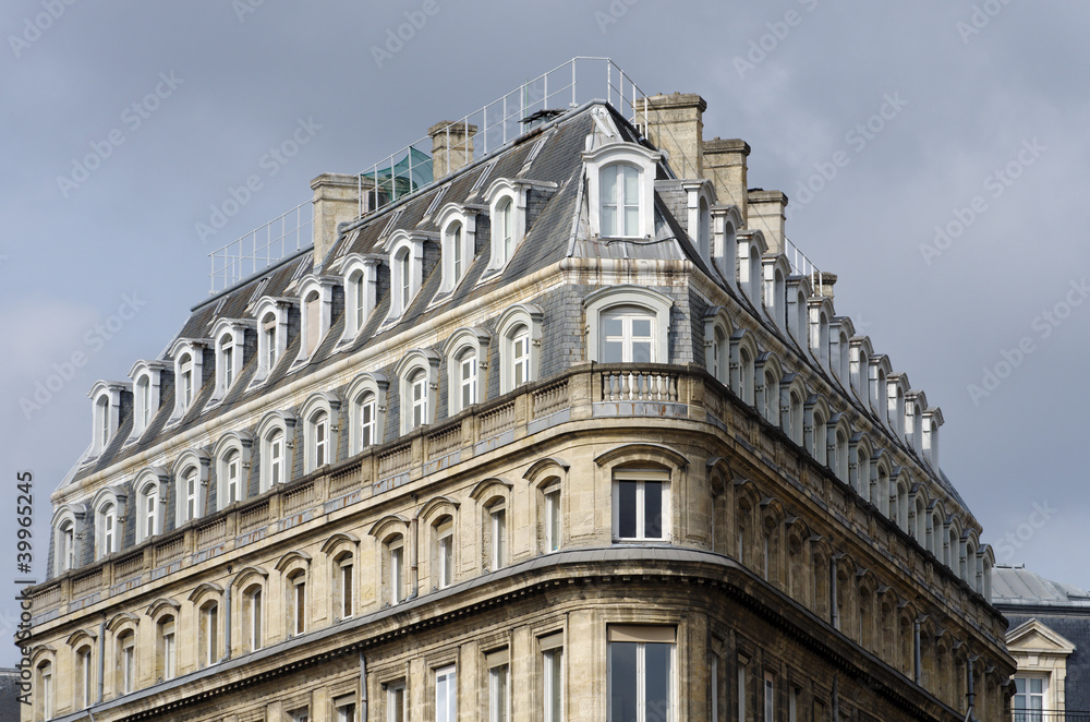 architecture, immeuble de Bordeaux