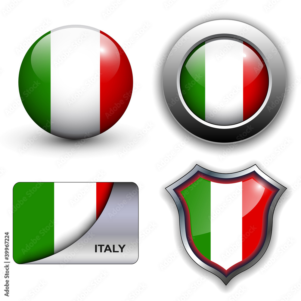 Italy flag icons