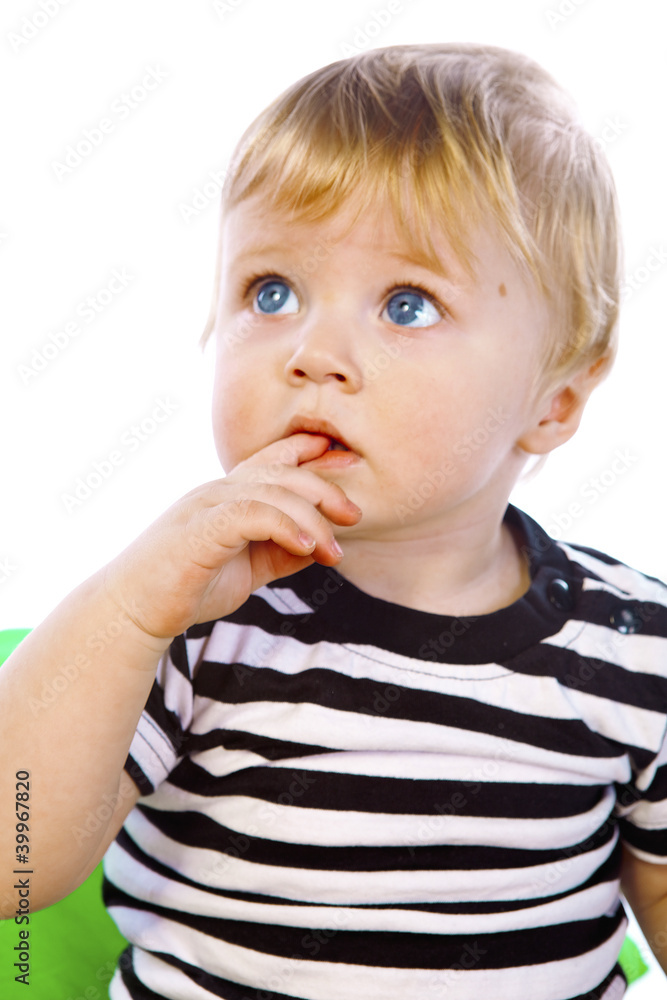 a little boy in the striped shirt a little boy in the striped shirt