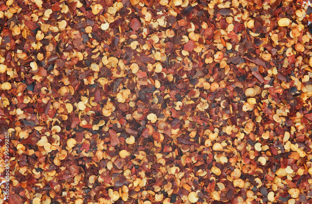 Crushed Chillies for use as background Crushed Chillies for use as background