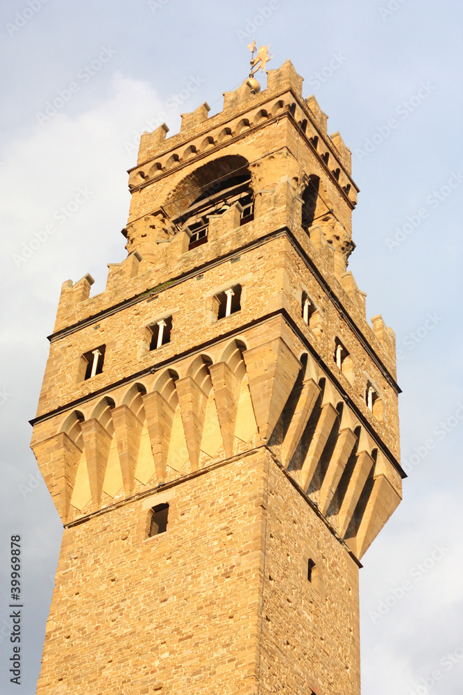 Palazzo Vecchio Tower, Florence, Tuscany, Italy