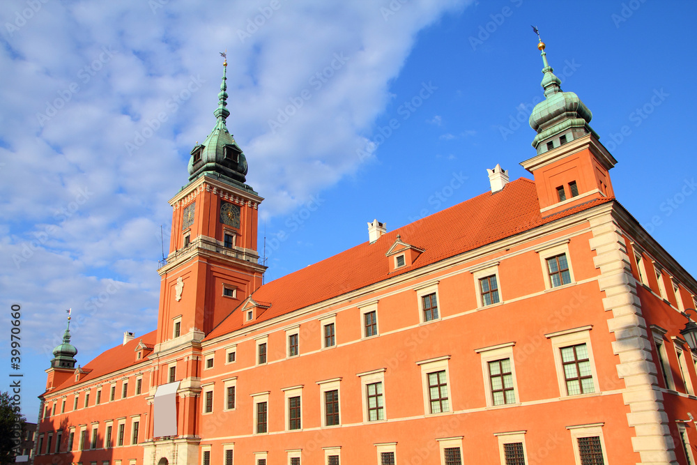 Obraz premium Warsaw Castle