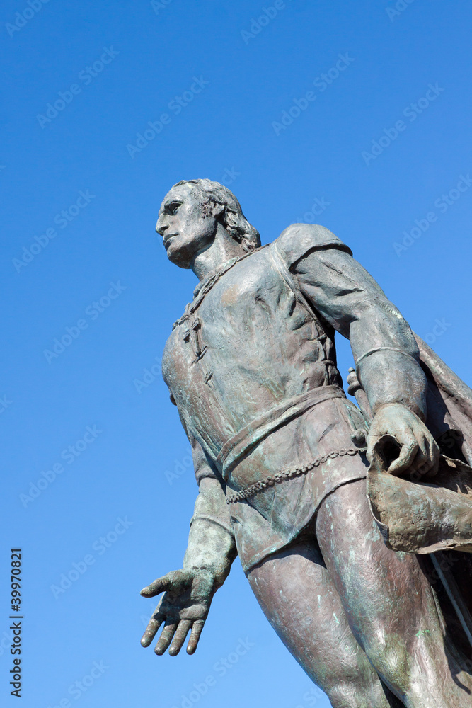 Fototapeta premium Bohaterska statua