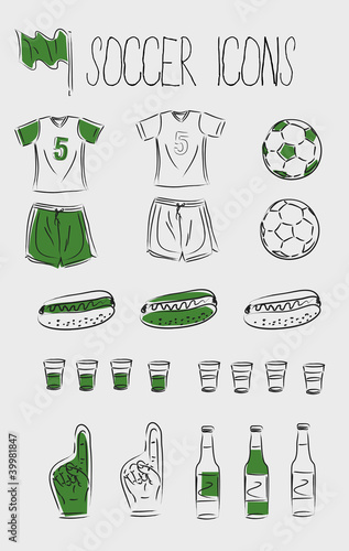 Soccer/football icons