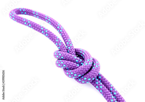 Climbing Rope with knot