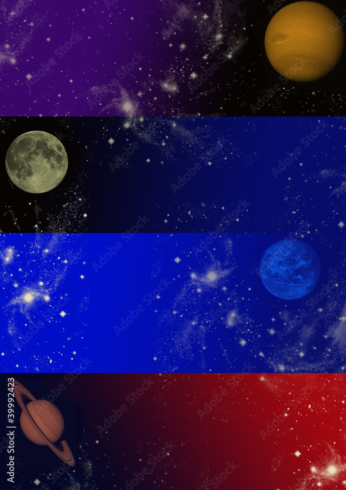 Space banners Space banners