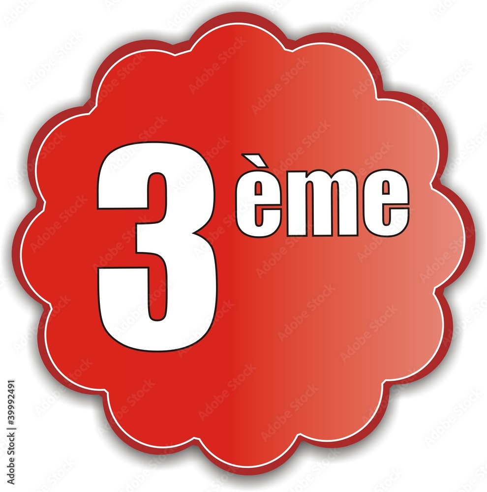 étiquette 3ème