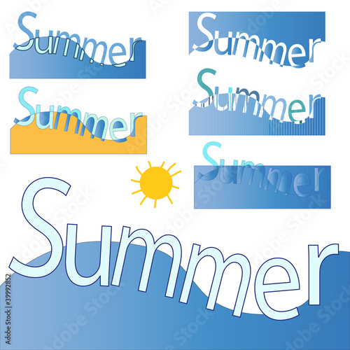 Summer Vector Set