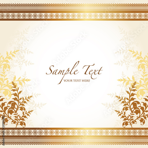 golden abstract background