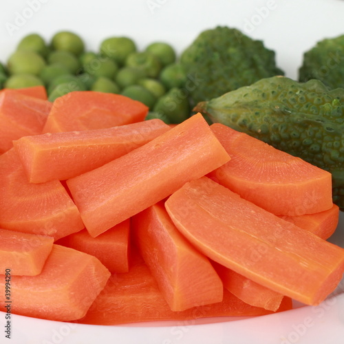 carrot nut and vegetable