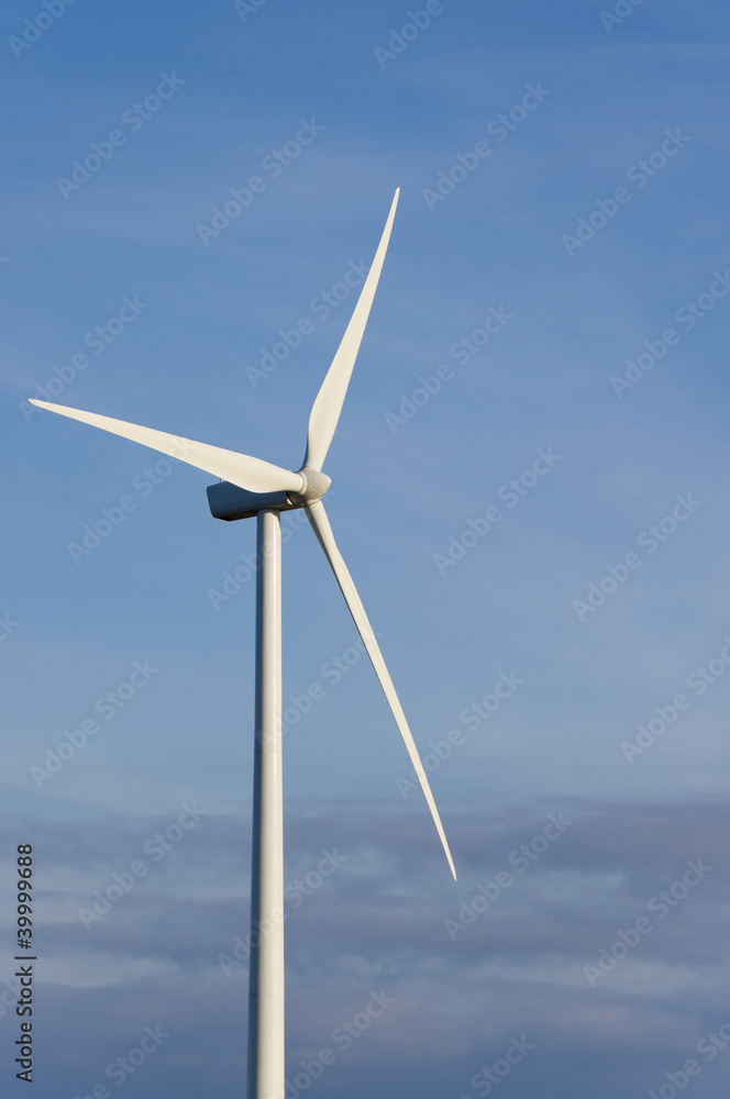 Tall wind turbine