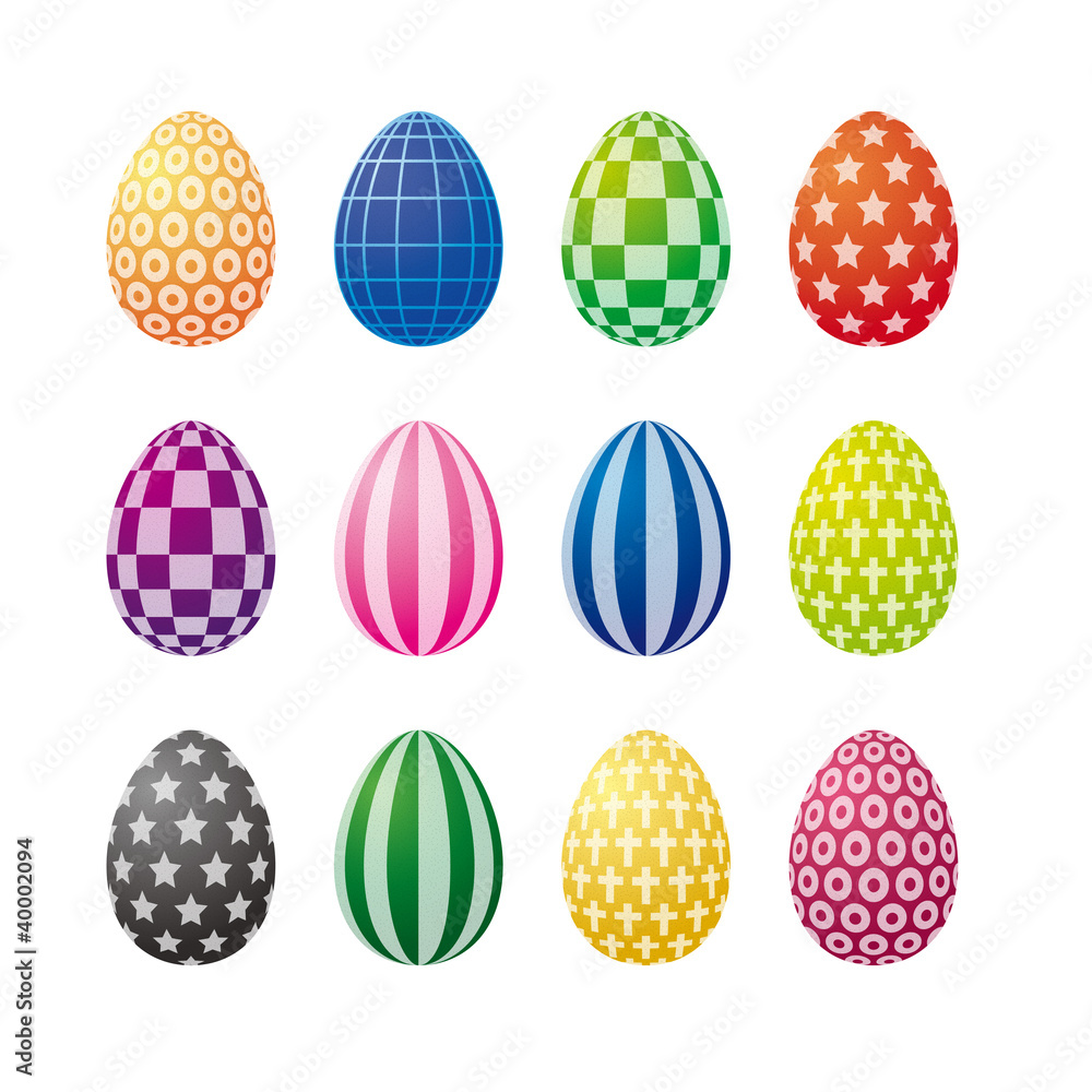 Op Art Easter Eggs Op Art Easter Eggs