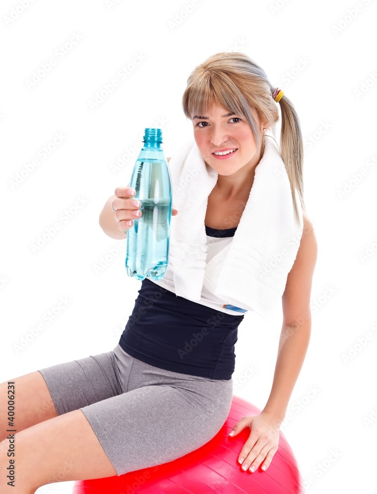 Resting after the fitness Resting after the fitness