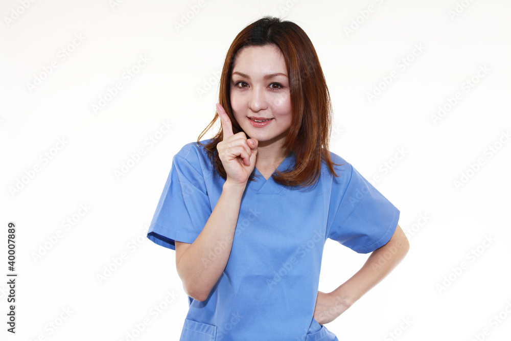 笑顔の女医 笑顔の女医
