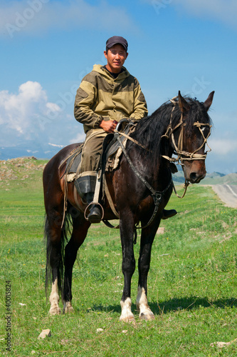 Nomad with his horse