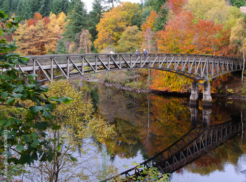 Autumn colours at Killiecrankie photo