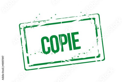 cachet copie
