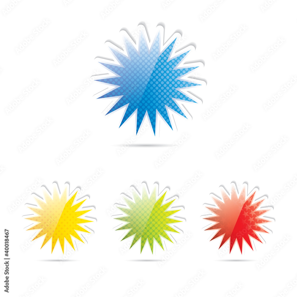 Fototapeta premium New labels