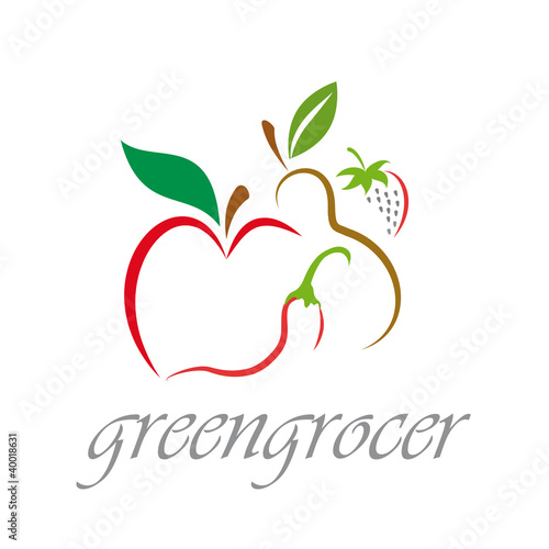 Logo Greengrocer # Vector