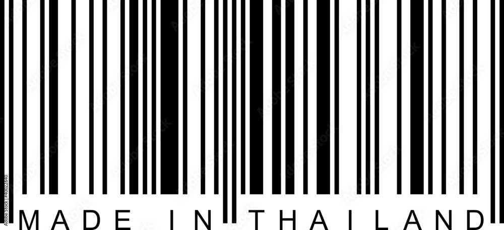 Barcode - Made in Thailand