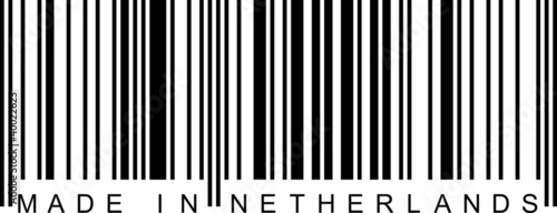 Barcode - Made in Netherlands