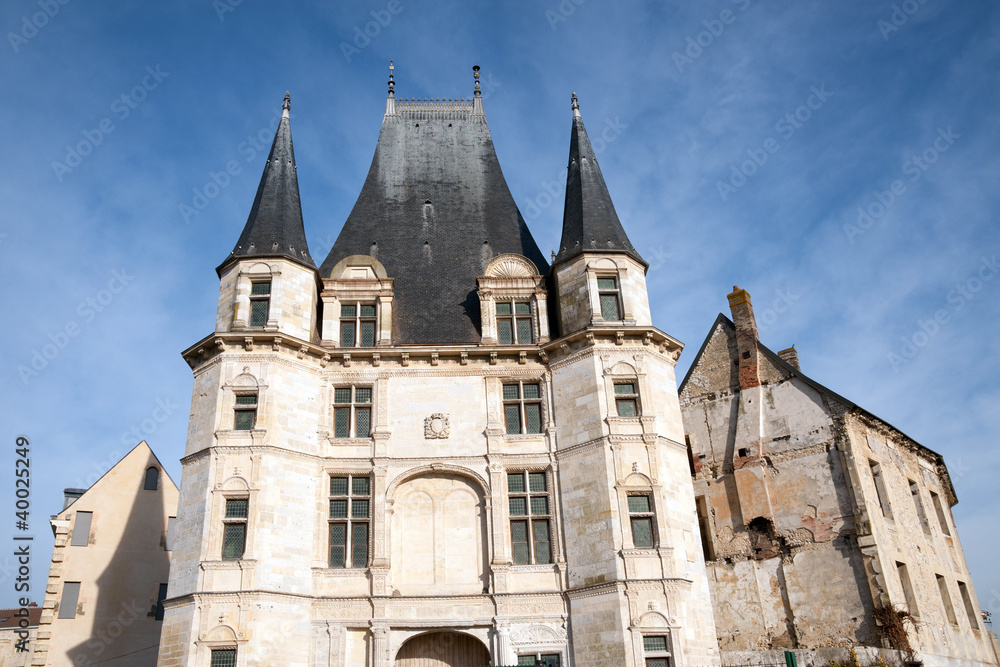 Gatehouse of  Chateau de Gaillon in Upper Normandy