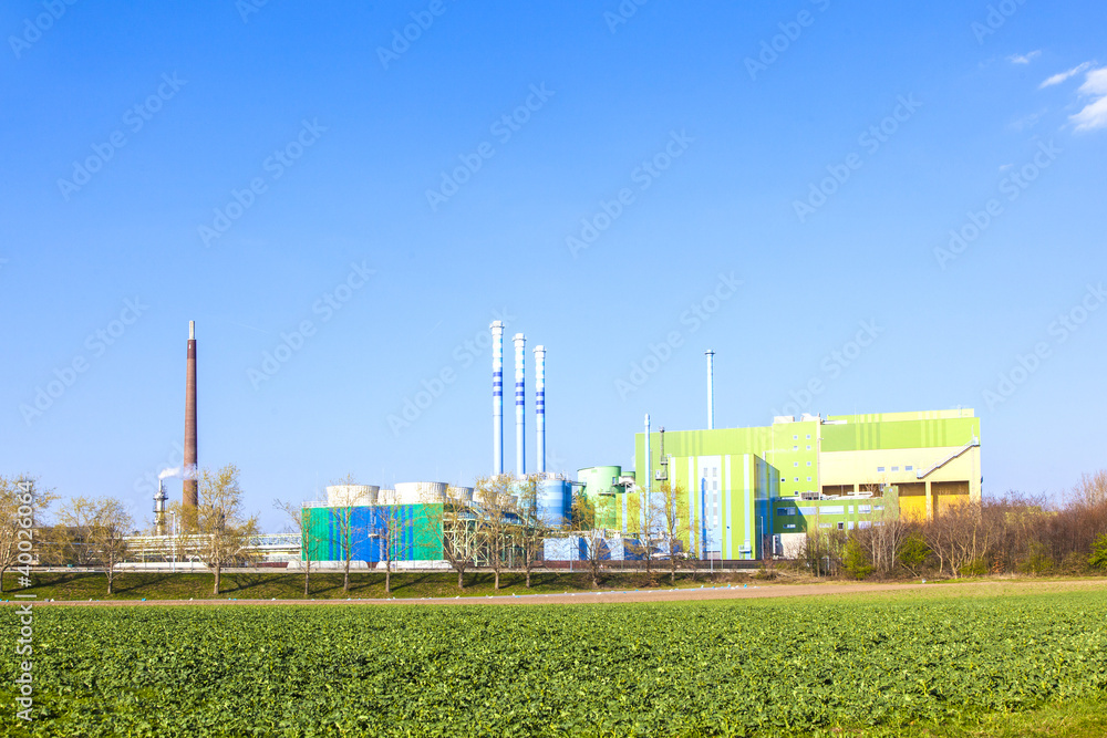 buildings of an Industry Park in beautiful landscape near Frankf buildings of an Industry Park in beautiful landscape near Frankf