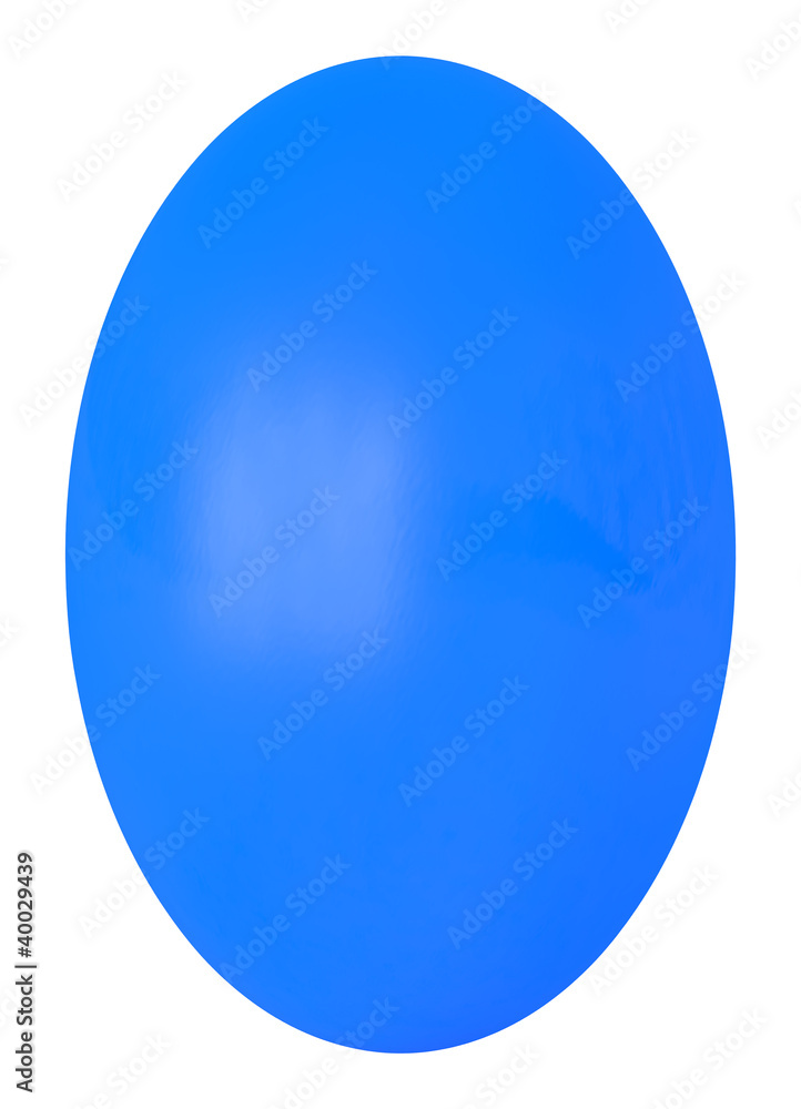 isolated blue egg isolated blue egg
