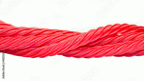 Candy Red Licorice Twisted Stripes