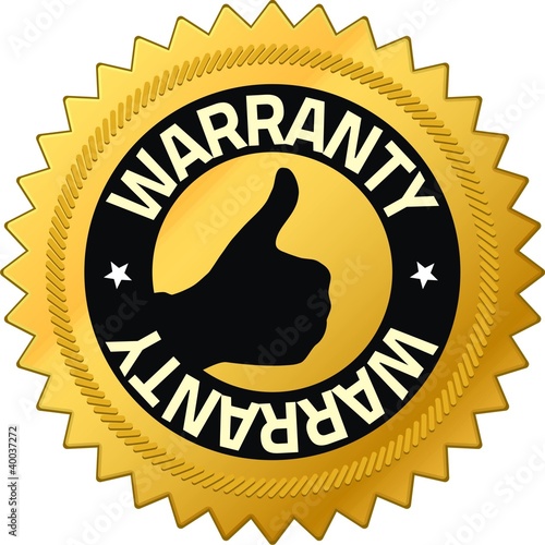 Warranty Quality Guarantee Badges photo