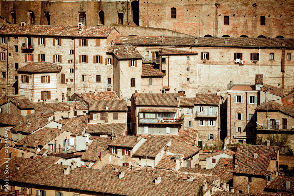 Medieval town Urbino, Italy