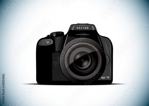 vector photo camera
