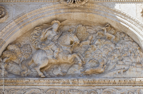 St. Eustachio Cathedral. Acquaviva delle Fonti. Puglia. Italy. photo