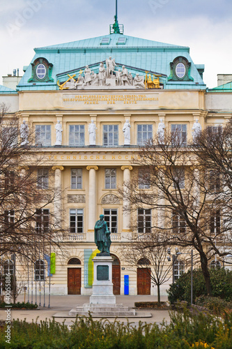 Photography Vienna Technical Universit Main Entrance Karlsplatz, Vienna, Aus