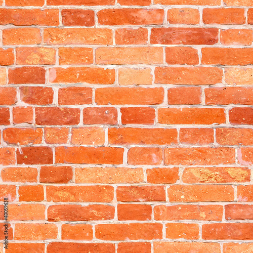 Seamless red brick wall texture
