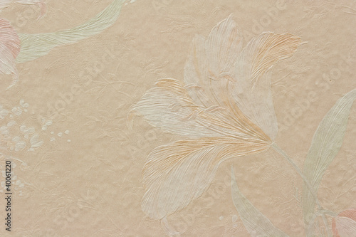 Vintage pearl pink floral , wallpaper