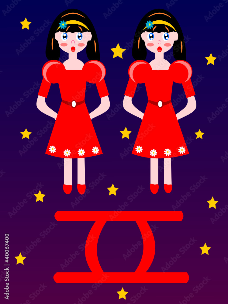 Gemini zodiac sign