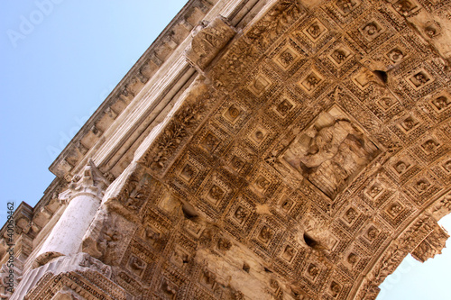 Photography Arch of Titus Soffit