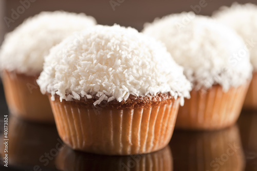 Coconut cupcake