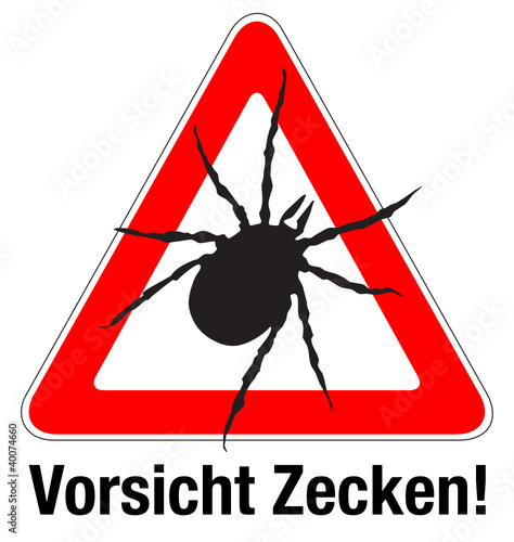 Zeckenwarnung