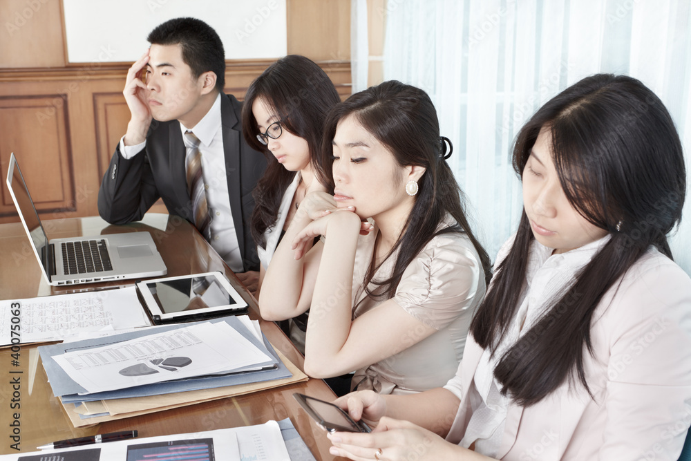 Boring meeting session