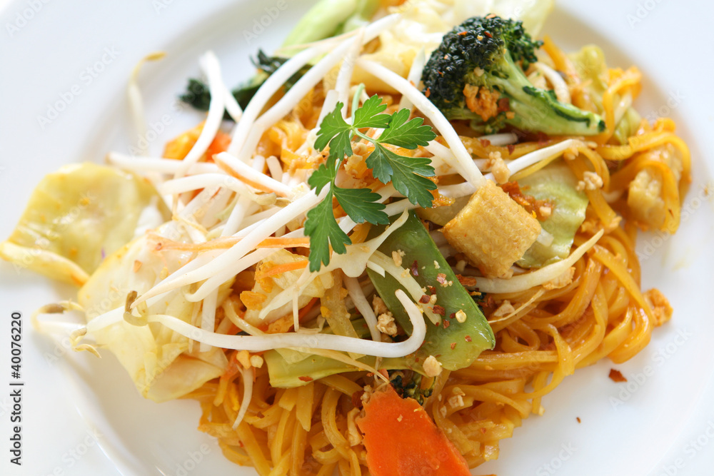Vegetable Pad Thai Vegetable Pad Thai