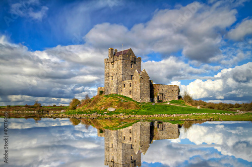 Dunguaire castle near Kinvarra in Co. Galway, Ireland photo