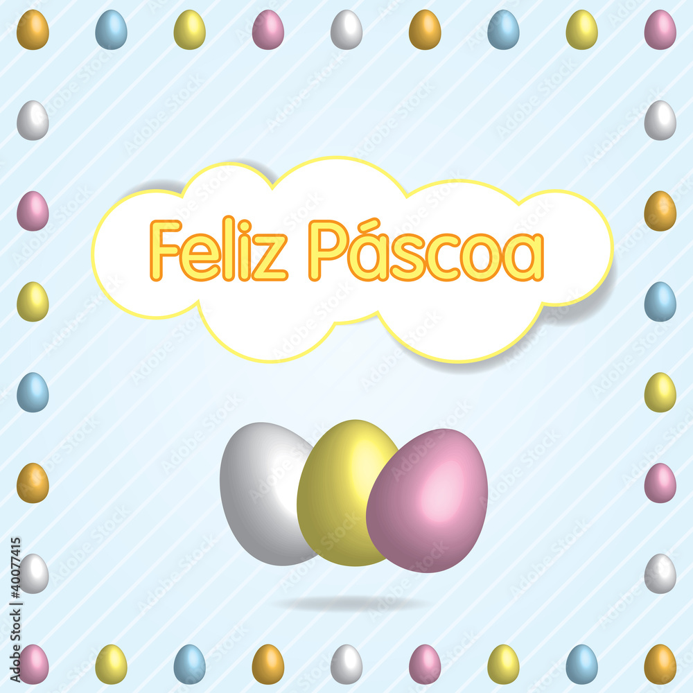 Feliz Páscoa multi pt